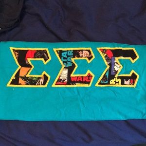 Sigma Sigma Sigma Stitched Letters